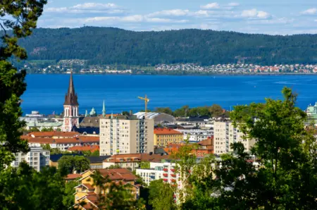 Jönköpings panorama - symboliserar möjlighet till online beroendeterapi Jönköping